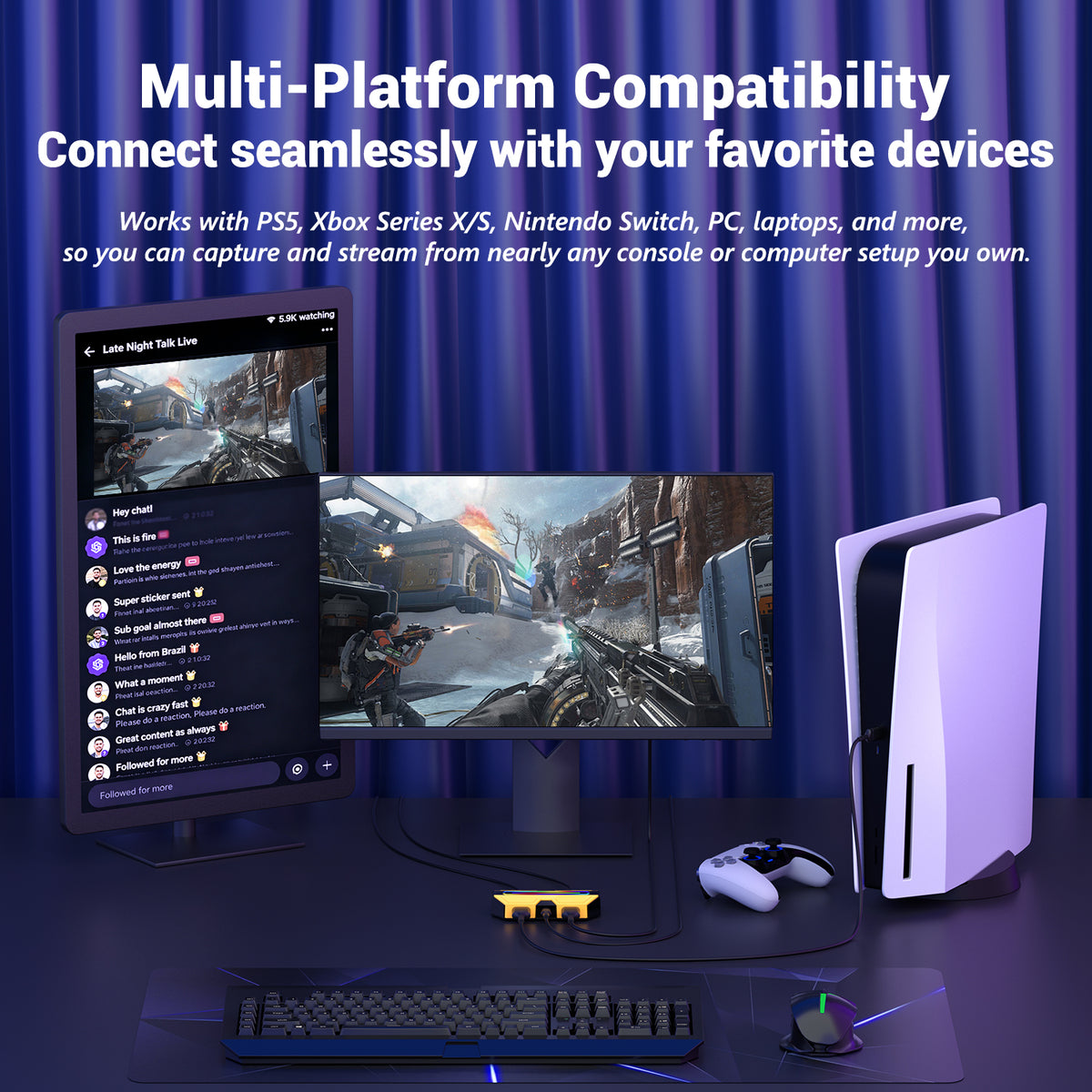 Cyber4K HDMI 4K@60fps Video Capture Card